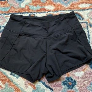 Lululemon Black Running Shorts
